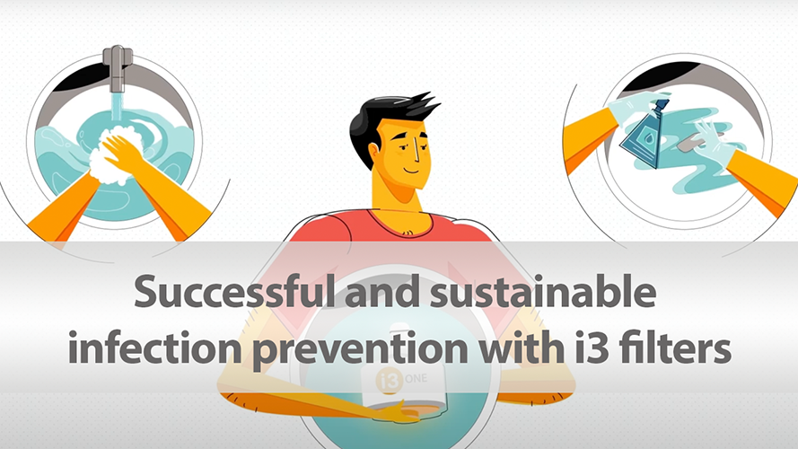 Watch now: Successful and sustainable infection prevention with i3 Membrane filters